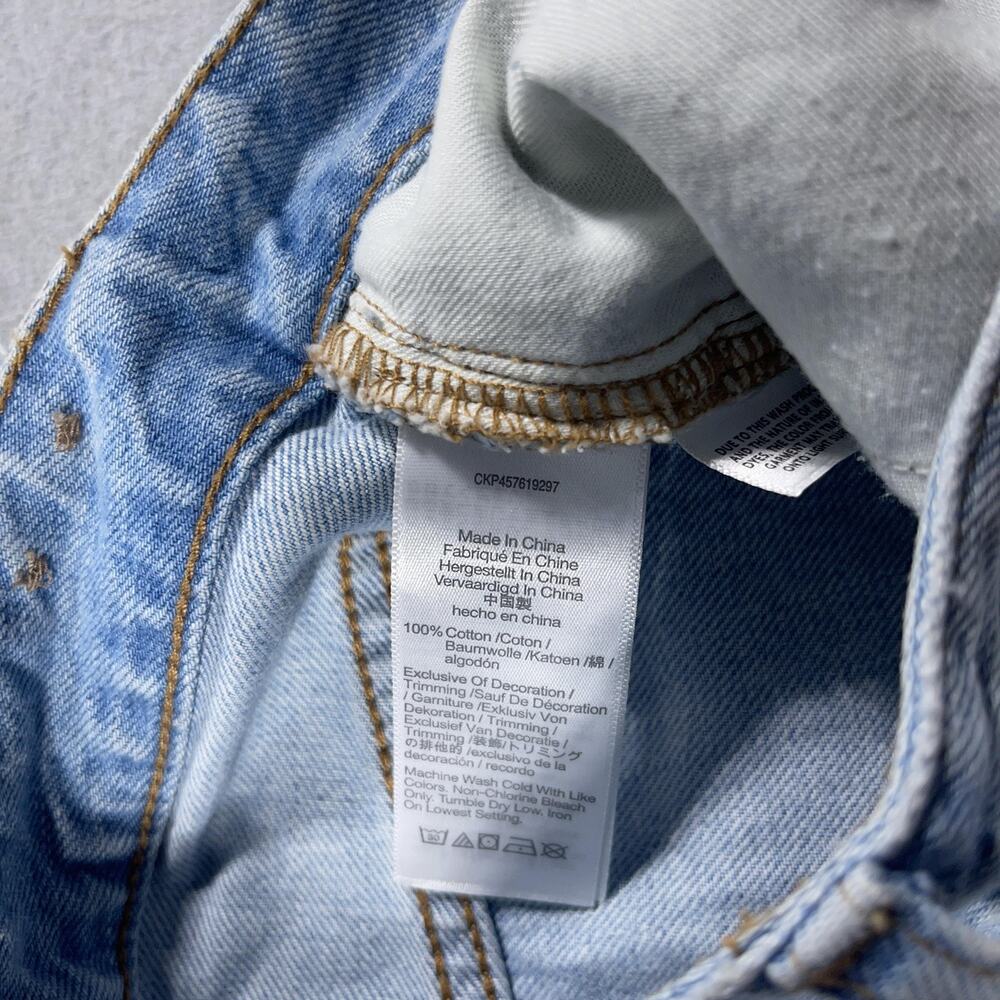 Madewell Jeans Womens 26 Petite Light Blue Curvy Perfect Vintage High Rise Denim - Picture 8 of 10
